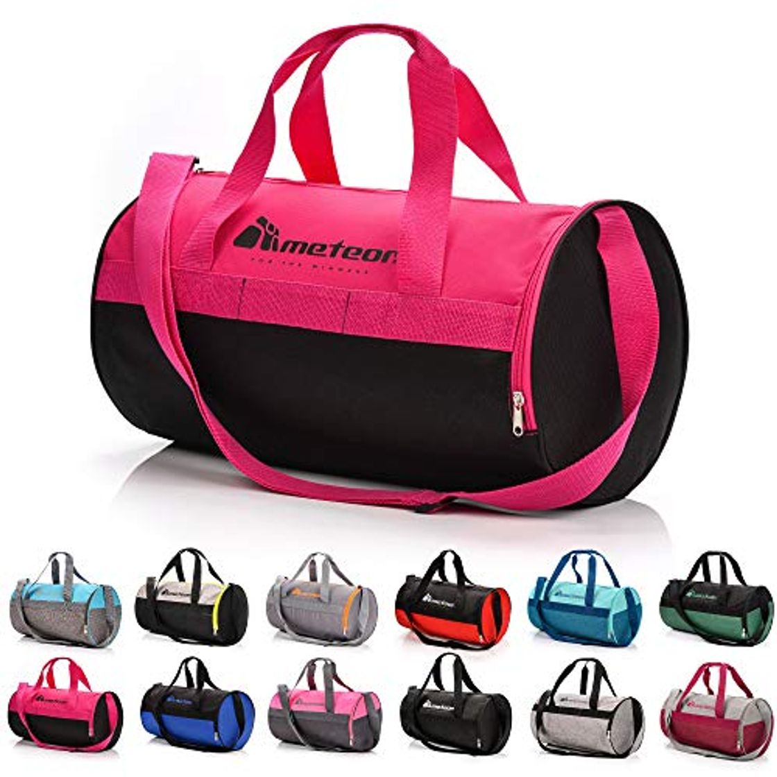 Fashion meteor Bolsa Deporte Viaje Gimnasio con Compartimento Separado para Zapatos Duffle Bag