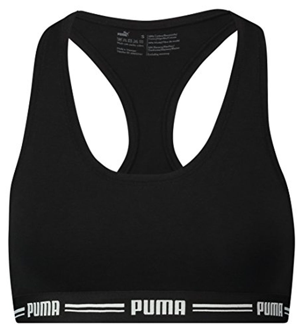 Social PUMA Iconic Racer Back Bra 1P Ropa Interior