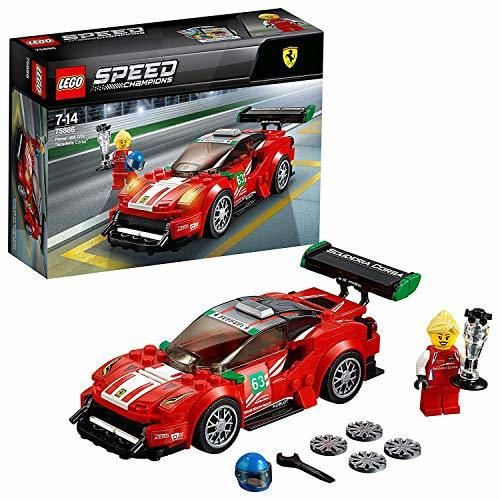 LEGO Speed Champions - Ferrari 488 GT3 "Scuderia Corsa", Juguete de Construcción