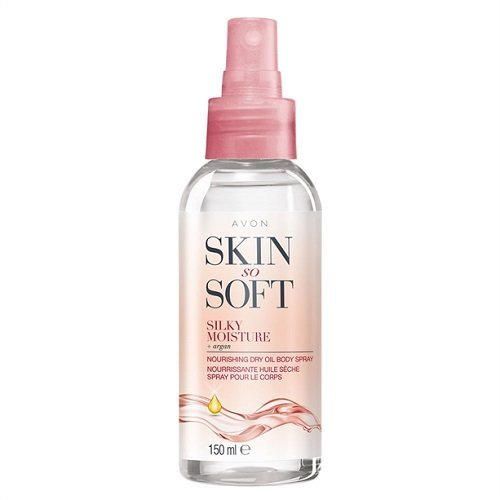 Avon Skin So Soft Silky Moisture Replenishing Dry Oil Body Spray 150