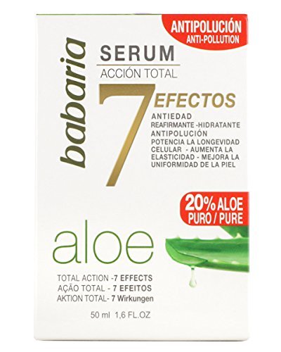 Products Babaria Aloe Vera Serum Facial 7 Efectos 50 ml