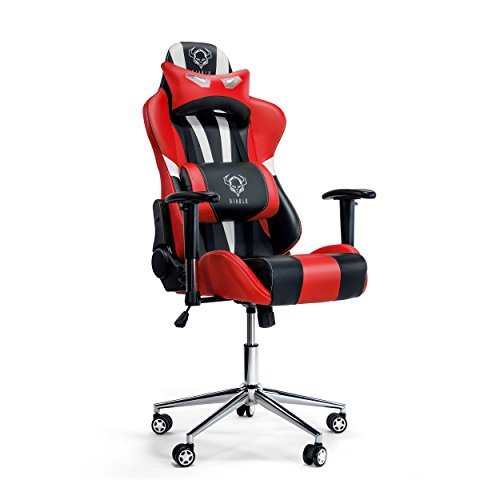 Home Diablo X-Eye Silla Gamer Apoyabrazos Ajustables Almohada y Cojin Lumbar Mecanismo de