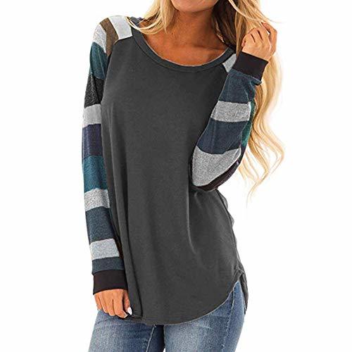 Product Camisetas de Mujer Manga Largas Invierno Tallas Grandes PAOLIAN Camisetas Basicas Otoño