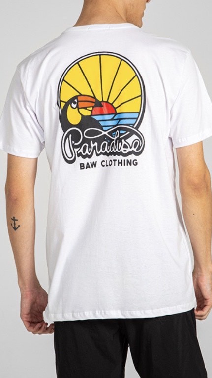 Moda Camiseta Toucan - bawclothing