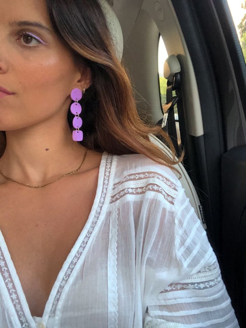 Fashion Pendientes Bruna Lavanda