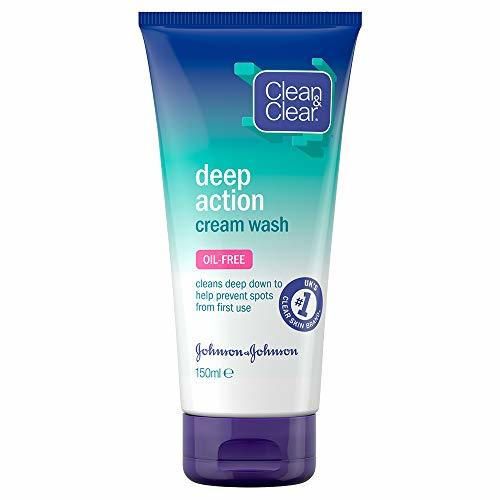 Clean and Clear Deep Action - Gel para la cara sin aceites