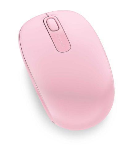 Microsoft – Wireless Mobile Mouse 1850 Rosa Claro