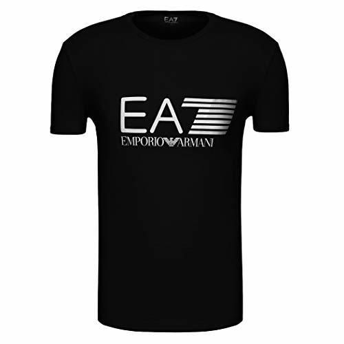 Emporio-Armani EA7 Camiseta T-Shirt Hombre 3ZPT62 PJ03Z, Manga Corta, Cuello Redondo