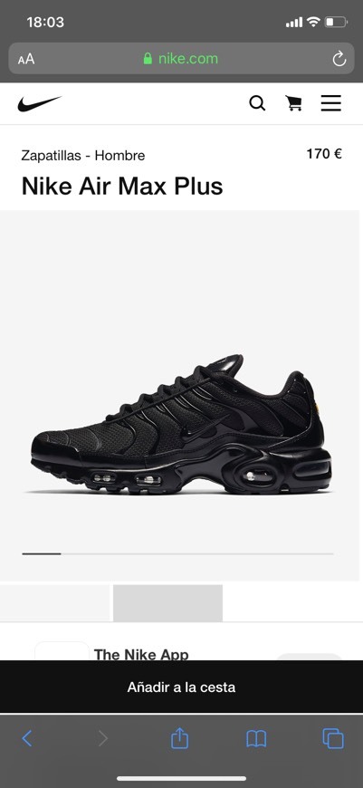 Moda Tn air max plus negras