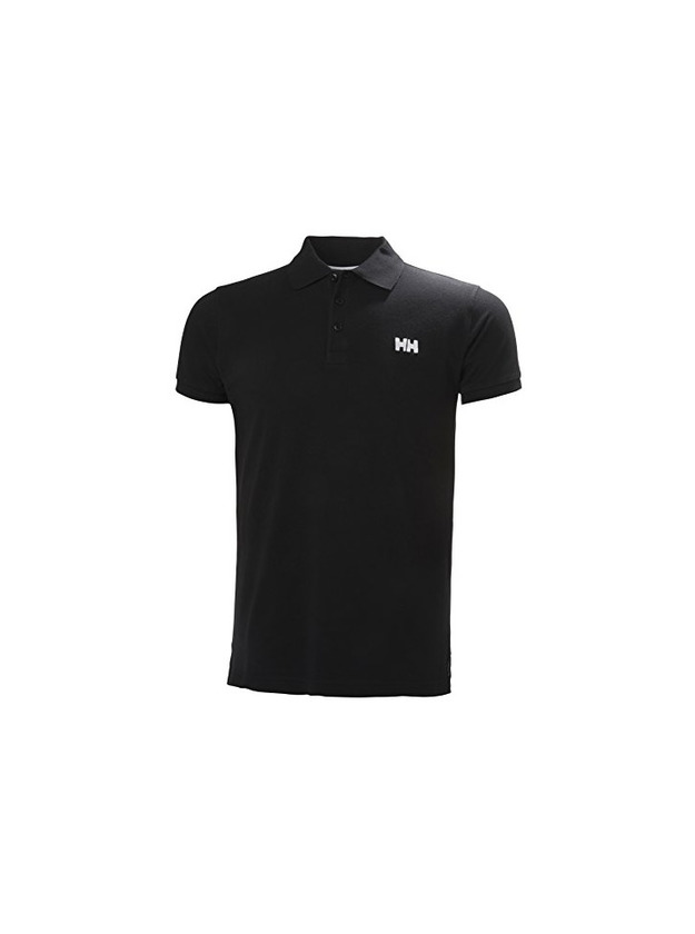 Fitness Helly Hansen Transat Polo, Hombre, Negro