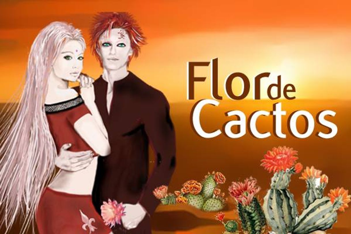 Moda História Flor de Cactos - GaaSaku