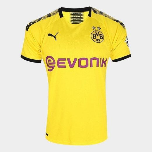 Camisa Borussia Dortmund Hone 19/20 s/n° Puma