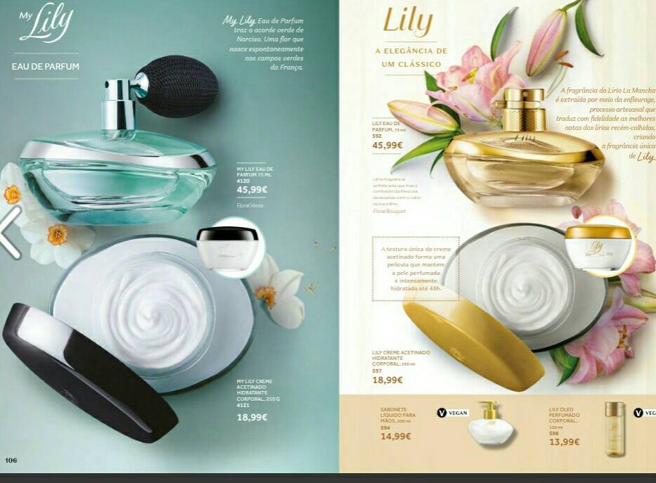 Belleza O Boticario Lily Essence Cream Satin Body Moisturizer [Lily Creme Acetinado Hidratante