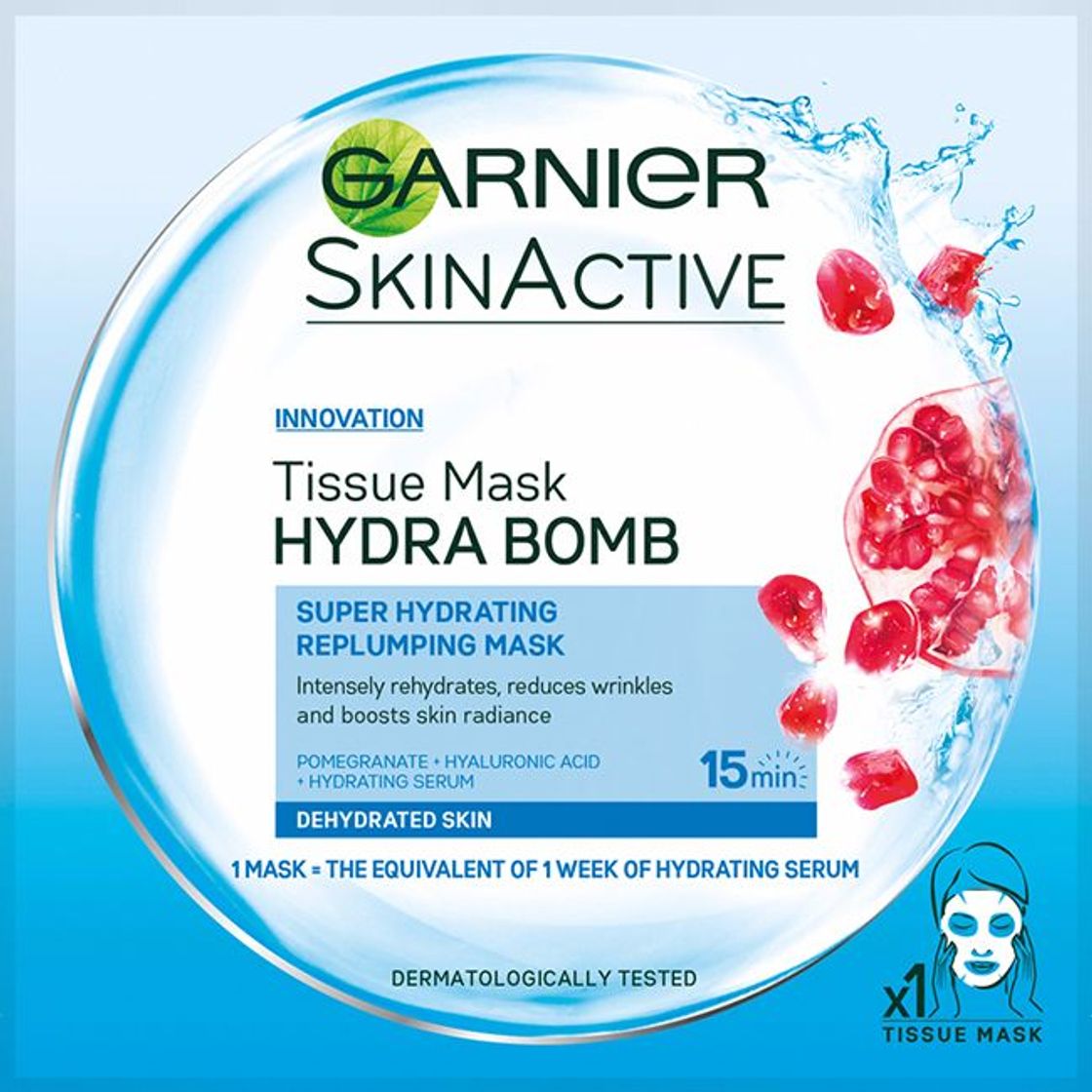 Beauty Garnier SkinActive Hydra Bomb - máscaras faciales