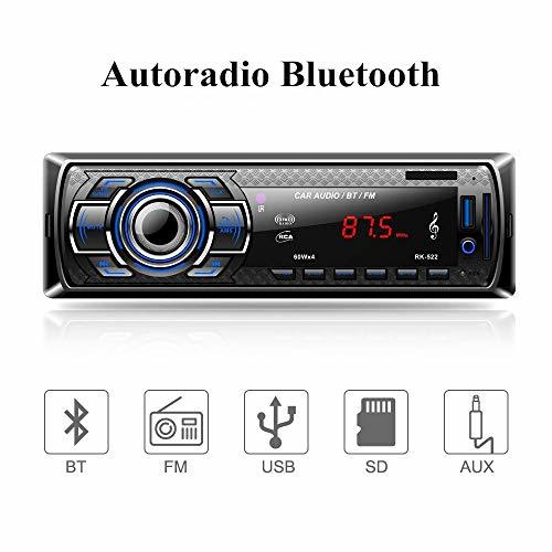 Electrónica Aigoss Autoradio Bluetooth