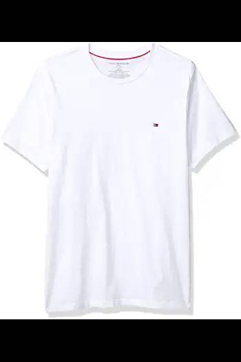 Fashion Tommy Hilfiger men's flag crew neck tee