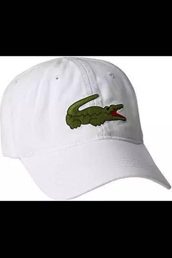 Lacoste men's classic big croc gabardine cap