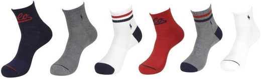 Polo Ralph Lauren Men's Athletic 6 Pack Quarter Sock
4.7 out