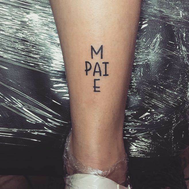 Fashion Tatuagem em homenagem