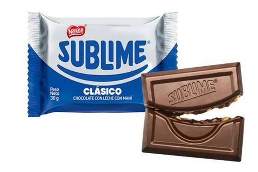 Chocolate con maní- Sublime 