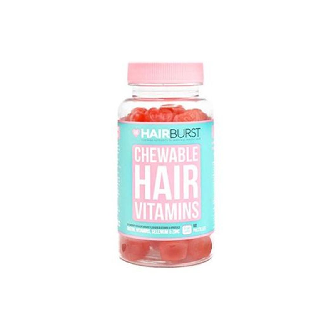 Social Hairburst TM ️ Vitaminas para cabello masticable
