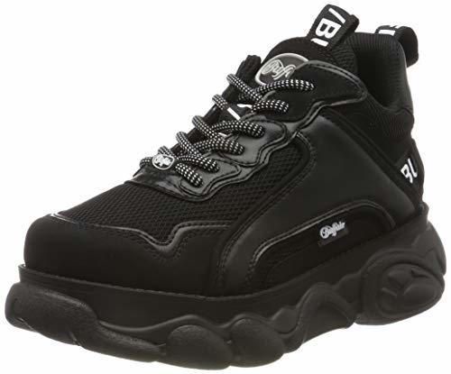 Buffalo Corin, Zapatillas Altas para Mujer, Negro