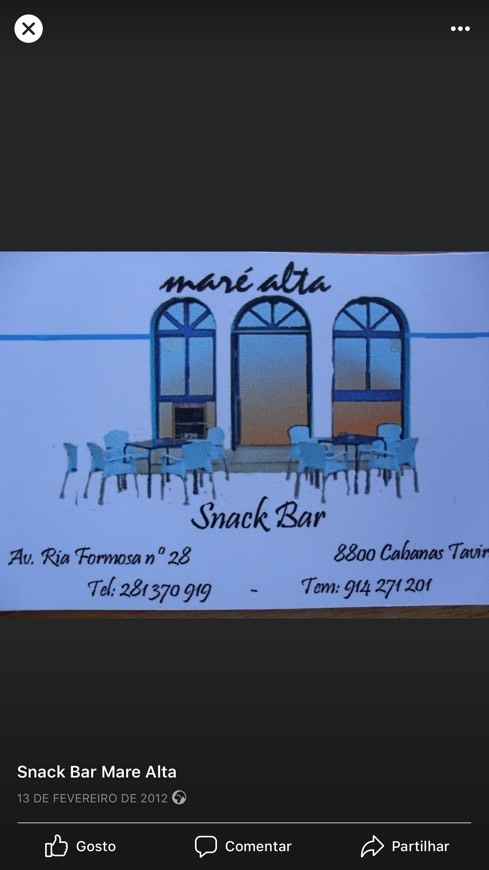 Restaurants Snack Bar Maré Alta