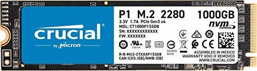 Social Crucial P1 CT1000P1SSD8 - Disco Duro sólido Interno SSD de 1 TB
