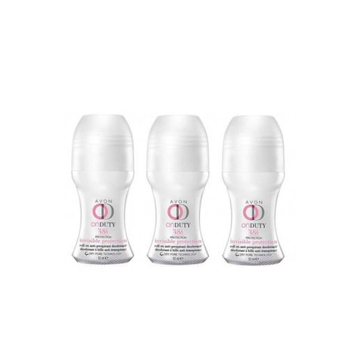 Avon 3 x on Duty Deo Roller Invisible Protection