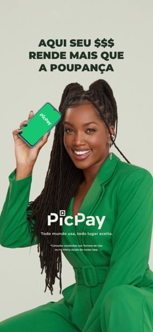 App PicPay - Todo mundo tem, todo mundo usa. 