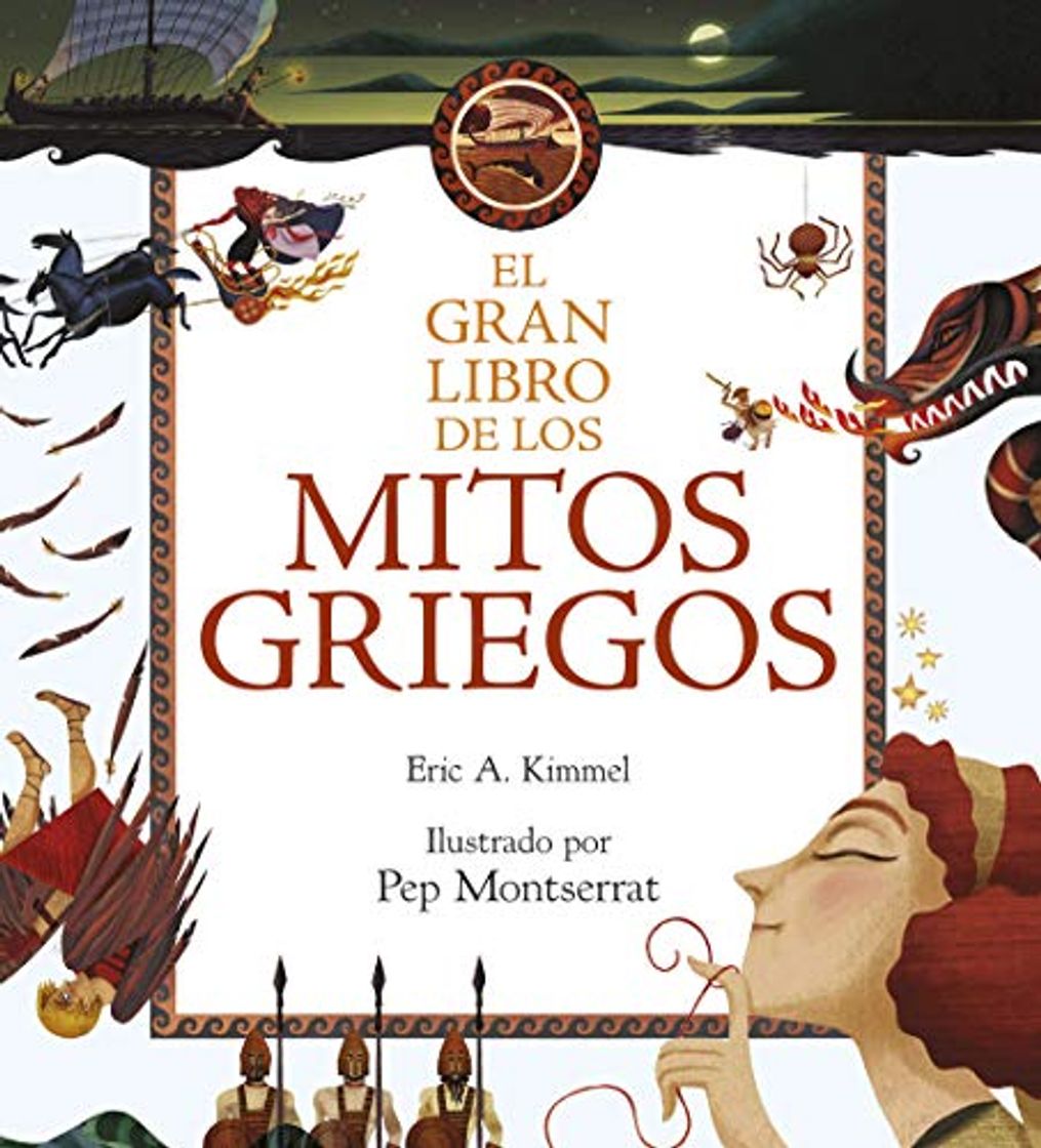 Book El gran libro de los mitos griegos: Ilustrado por Pep Montserrat