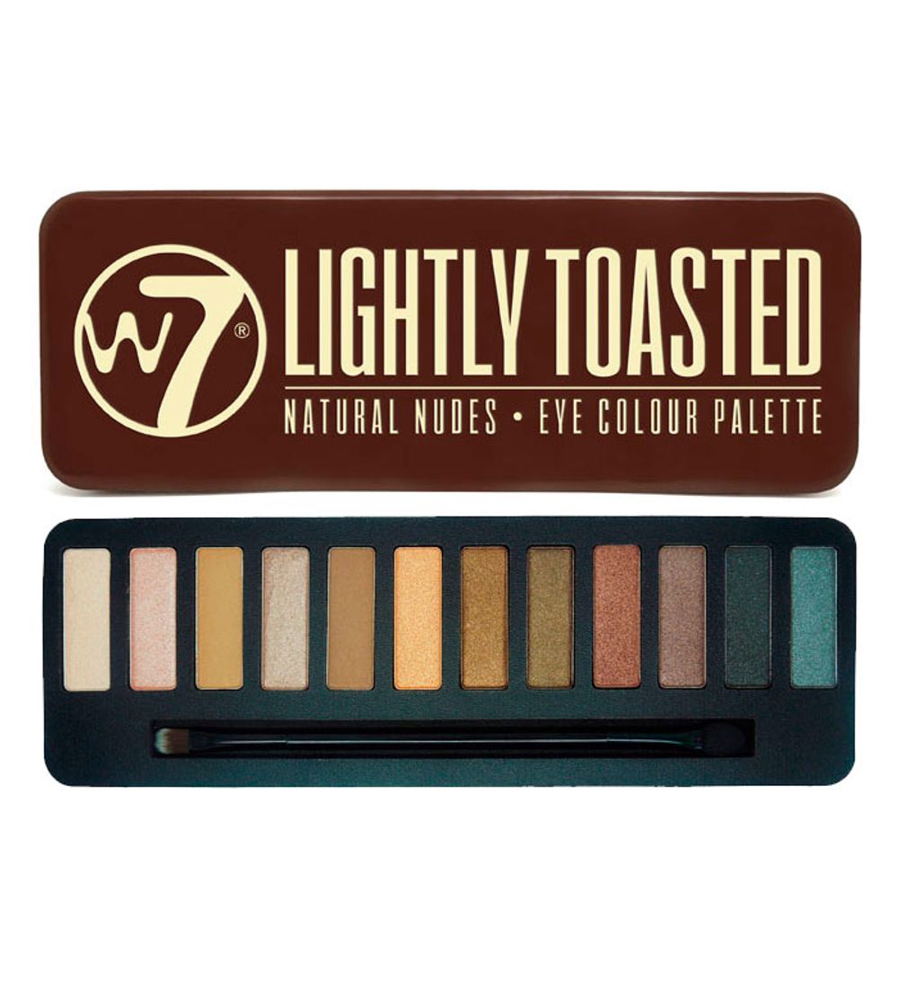 Producto LIGHTLY TOASTED Paleta W7 