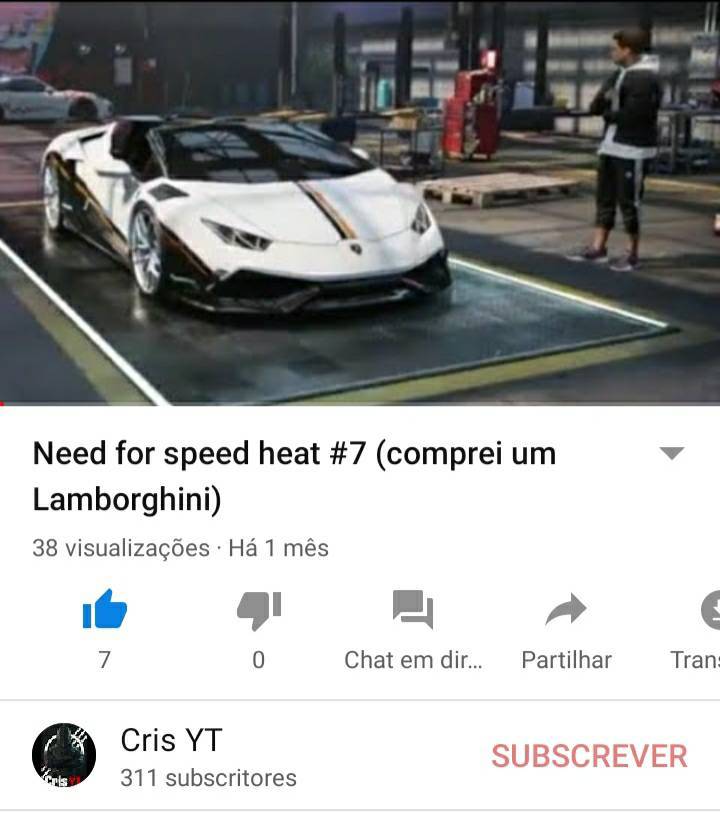 Fashion Need for speed heat #7 (comprei um Lamborghini)