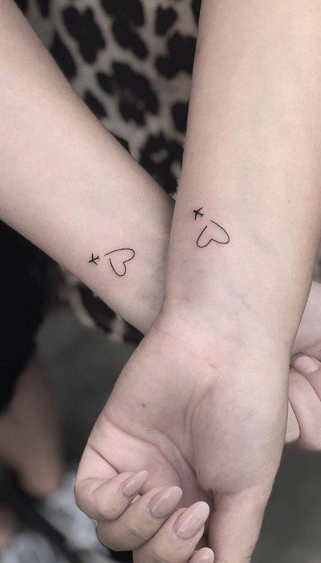 Moda Tatuagens com amigas 