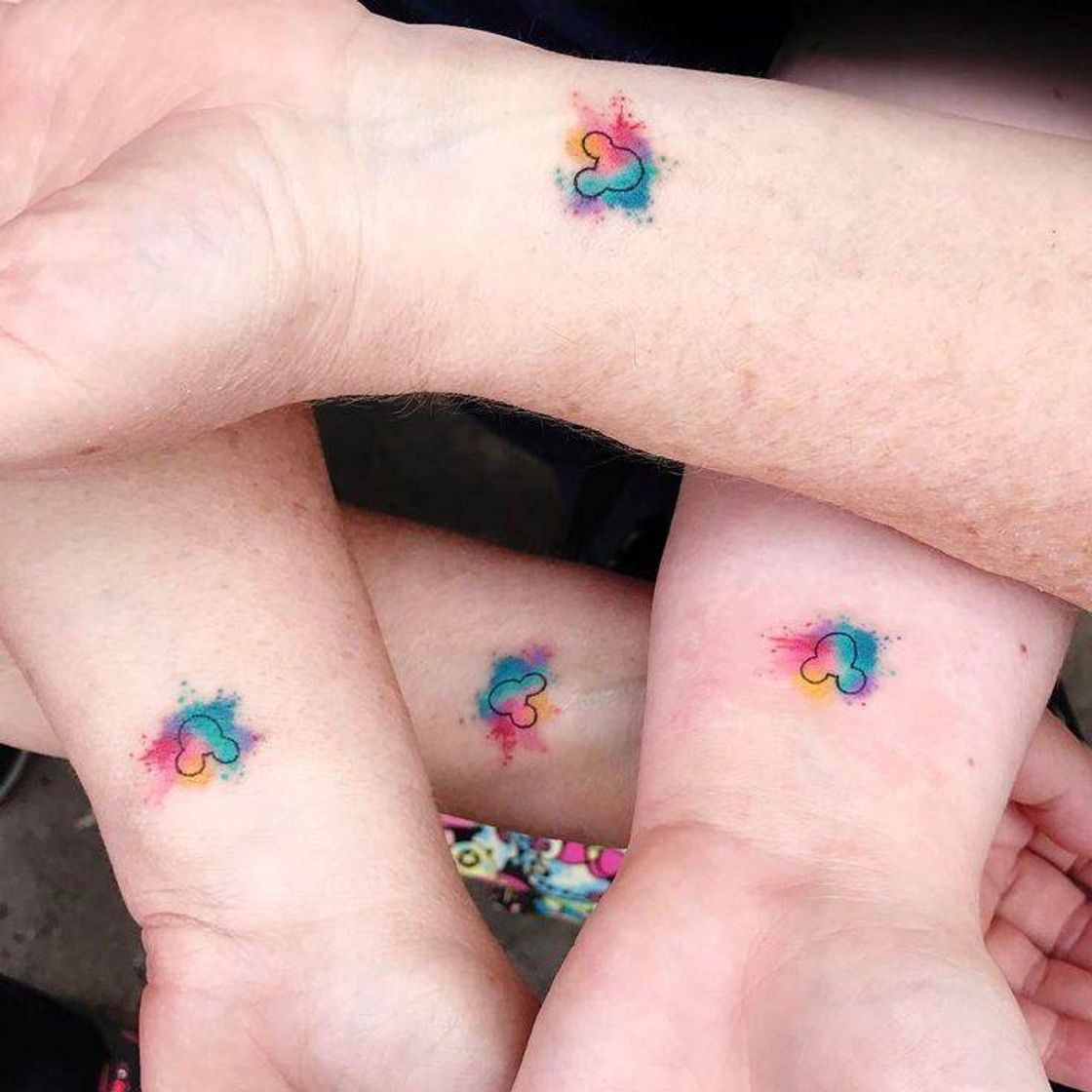 Moda Tatuagens com amigas 