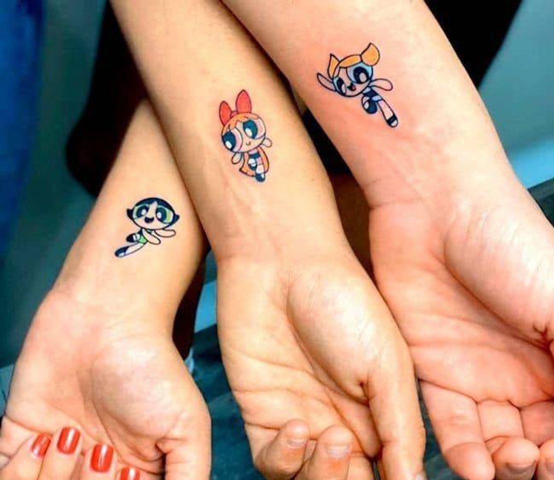 Moda Tatuagens com amigas 