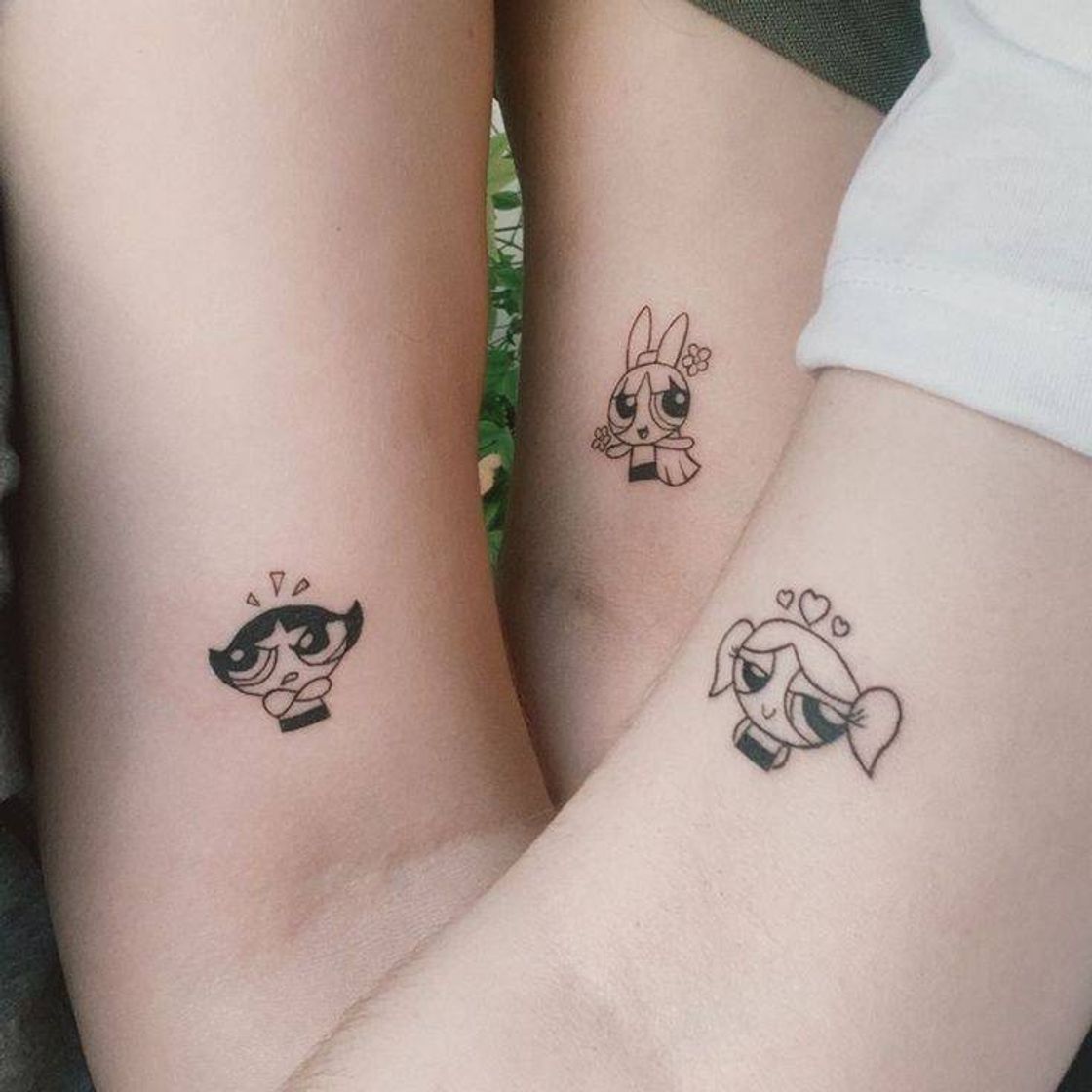 Moda Tatuagens com amigas 