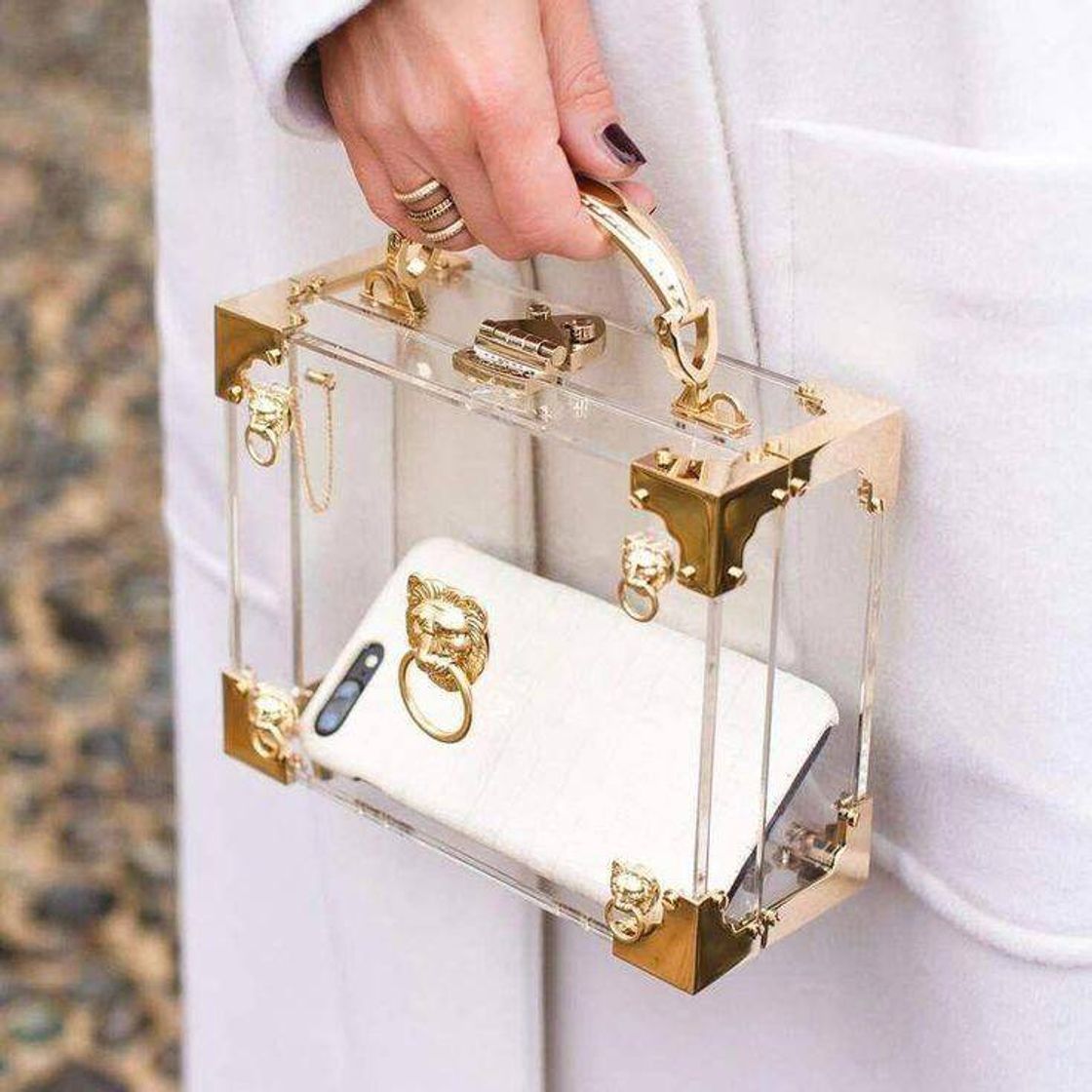 Fashion Bolsa transparente 