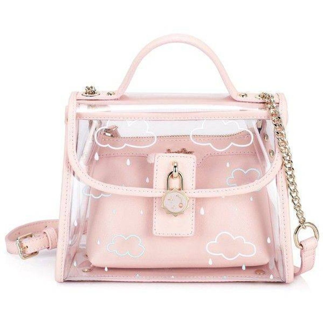 Social Bolsa transparente 