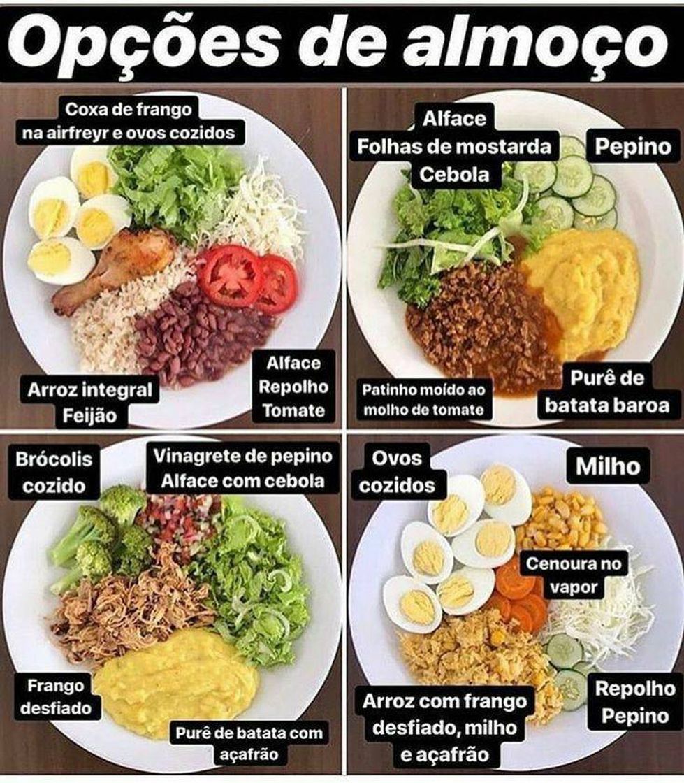 Moda Opções de almoço 