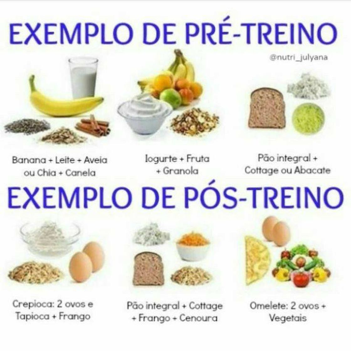 Fashion Opções de pré e pós-treino 