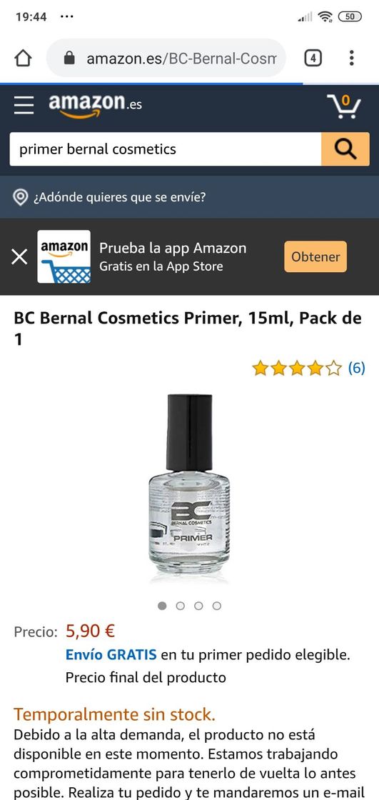 Moda Primer Bernal cosmetics