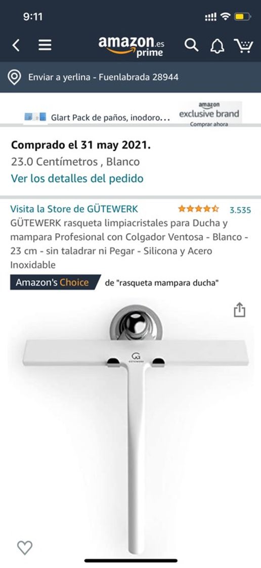 Social Limpiador de mampara 👌🏻👌🏻🥰 