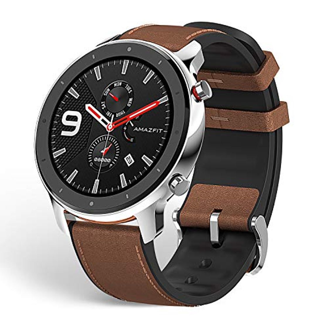 Social Huami Amazfit GTR 47mm Reloj Smartwatch Deportivo AMOLED de 1.39",GPS