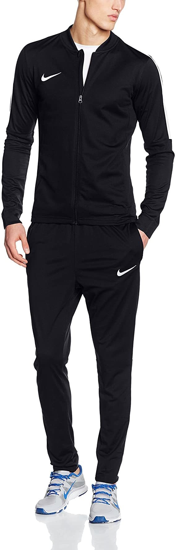 Product Nike Academy16 Knt Tracksuit 2, Chándal Para Hombre, Negro / Blanco 