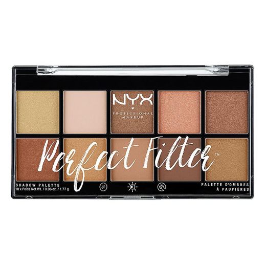 NYX Perfect Filter Eyeshadow Palet