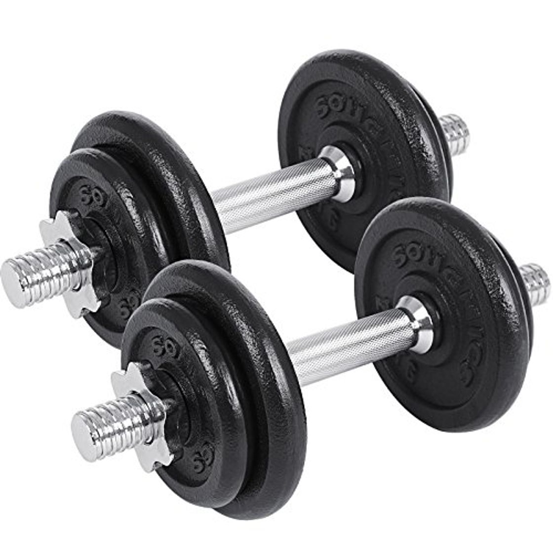 Producto Songmics Juego de 2 Mancuernas de Fitness