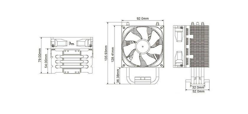 Product Cooler CPU Cooler Master Hyper TX3i