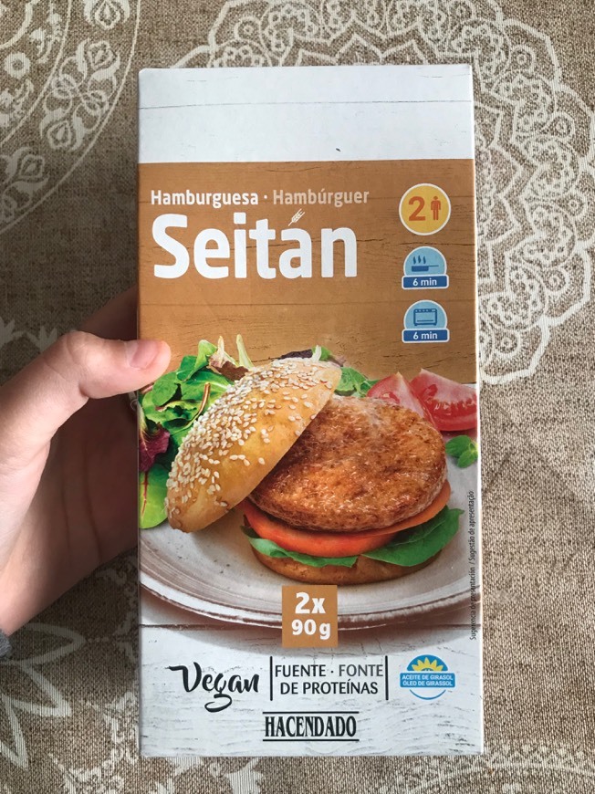 Product Burger de Seitán