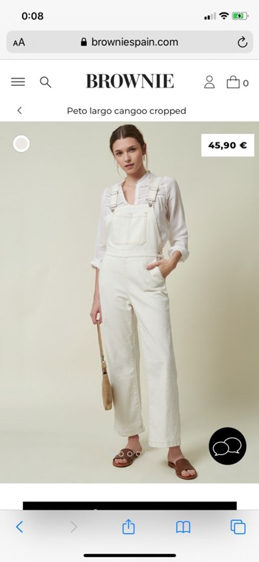 Peto Largo Cangoo Cropped | Compra petos y monos | Primavera ...